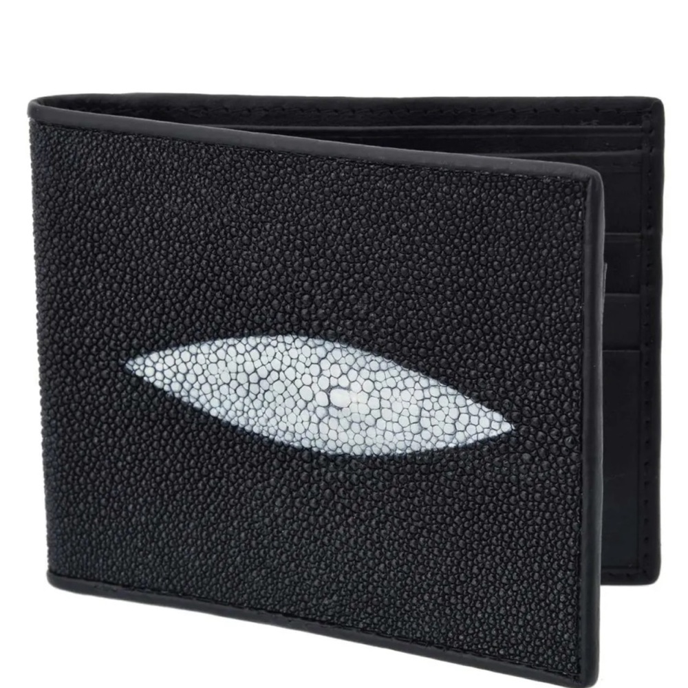 Black and White Men's Wallet